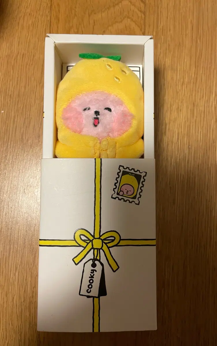 BT21 레몬 미니니 쿠키 cooky 미니니 레몬