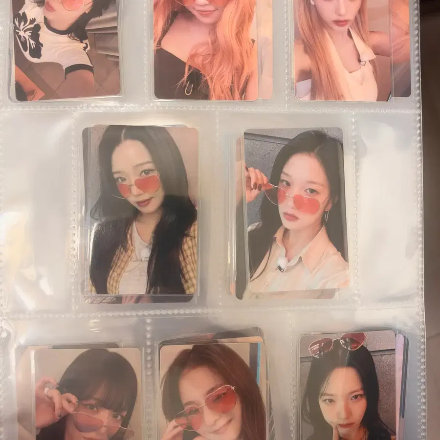 프로미스나인 슈퍼소닉 선글라스 포카 판매합니다.