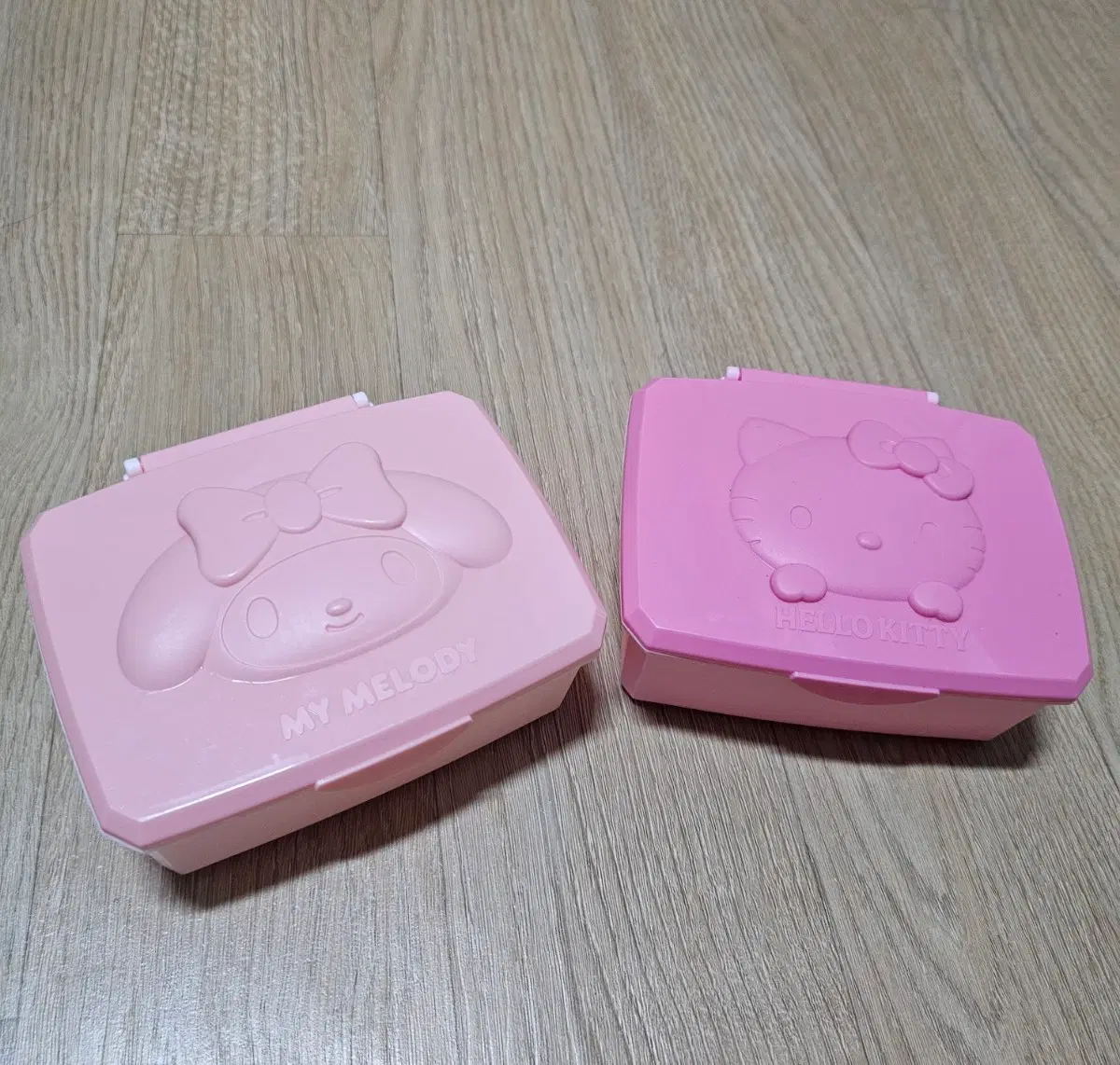 키티 헬로키티 마멜 마이멜로디 탑로더 케이스 보관함 수납함 소품함 통