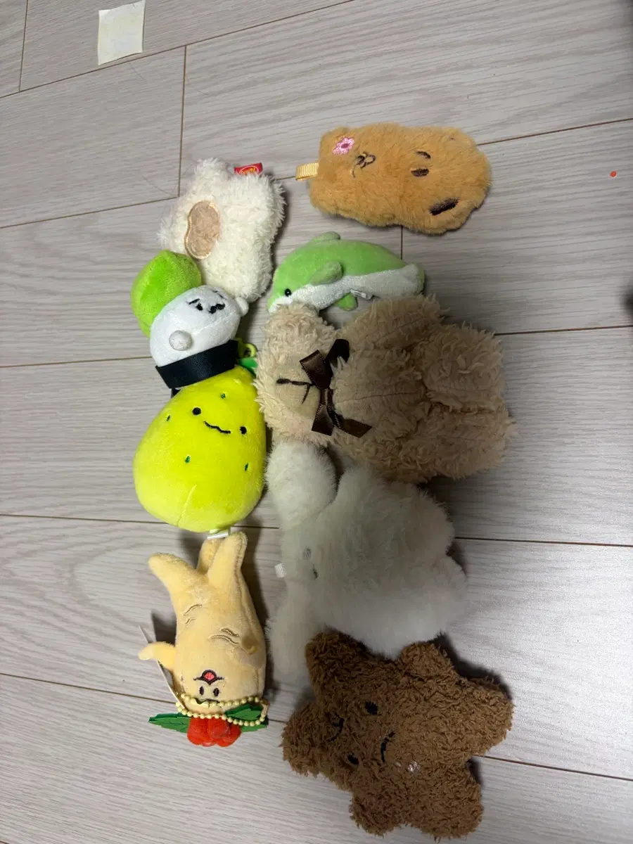 인형 세트 곰돌이/강아지/과일/캐릭터