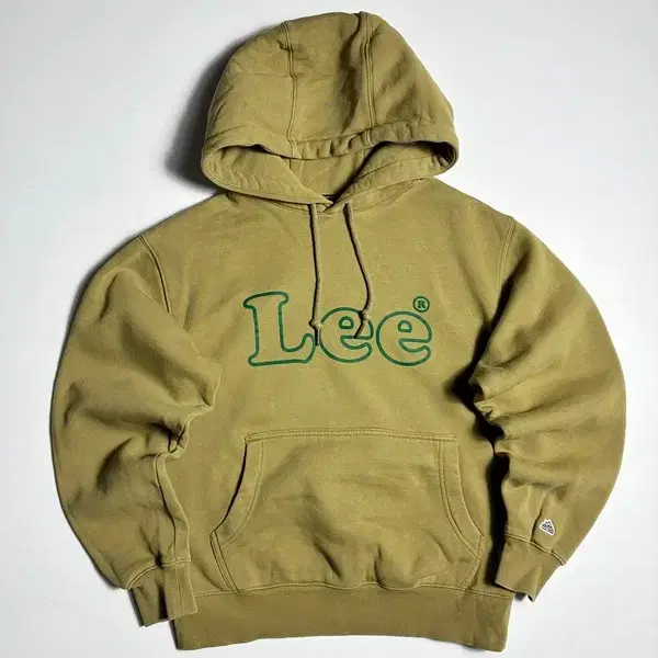 Lee 리 23FW 로고 기모 후드티 ON1177