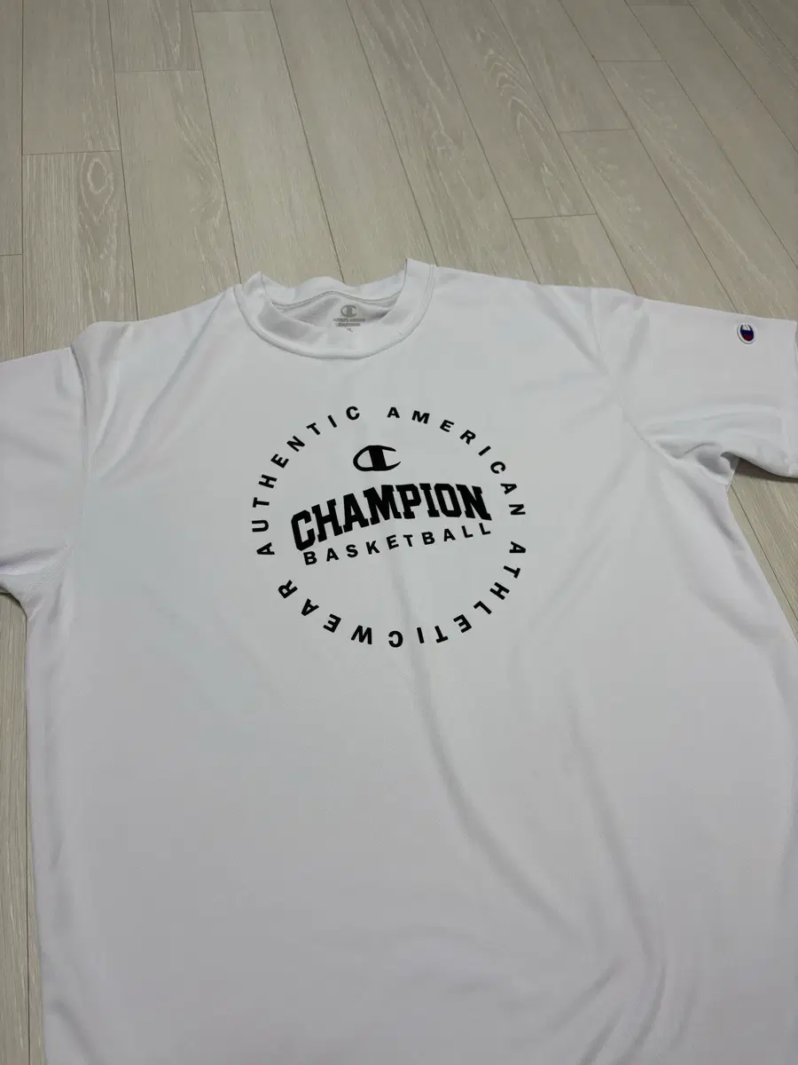 챔피온 농구반팔 화이트 xl