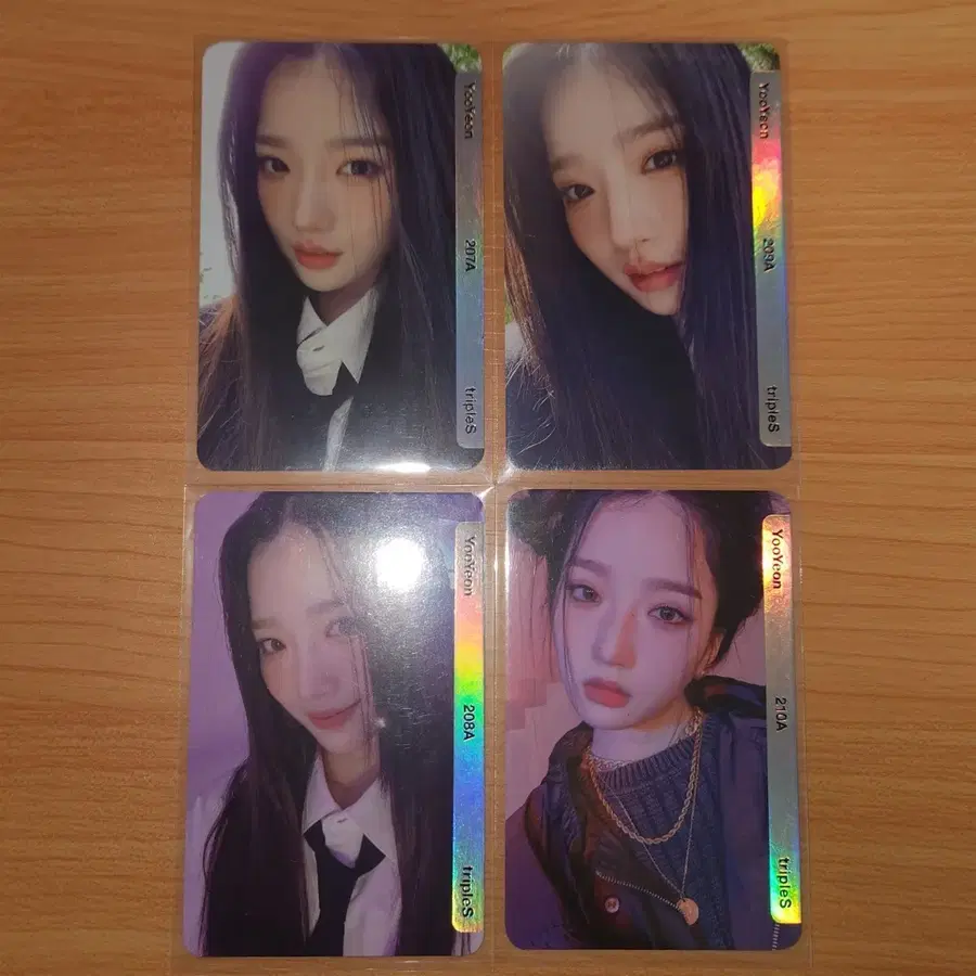 트리플에스 AAA 유연 김유연 실물 앨범 오브젝트 일괄