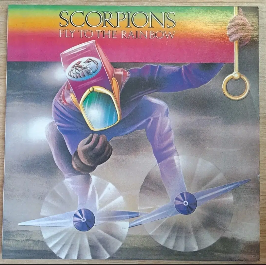 스콜피언스 scorpions-- fly to the rainbow LP
