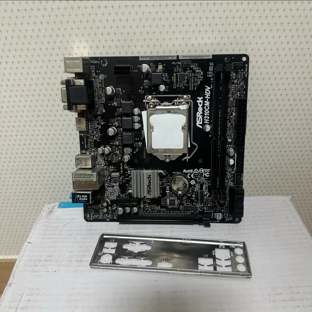 애즈락 메인보드  H310M-HDV 8세대 9세대