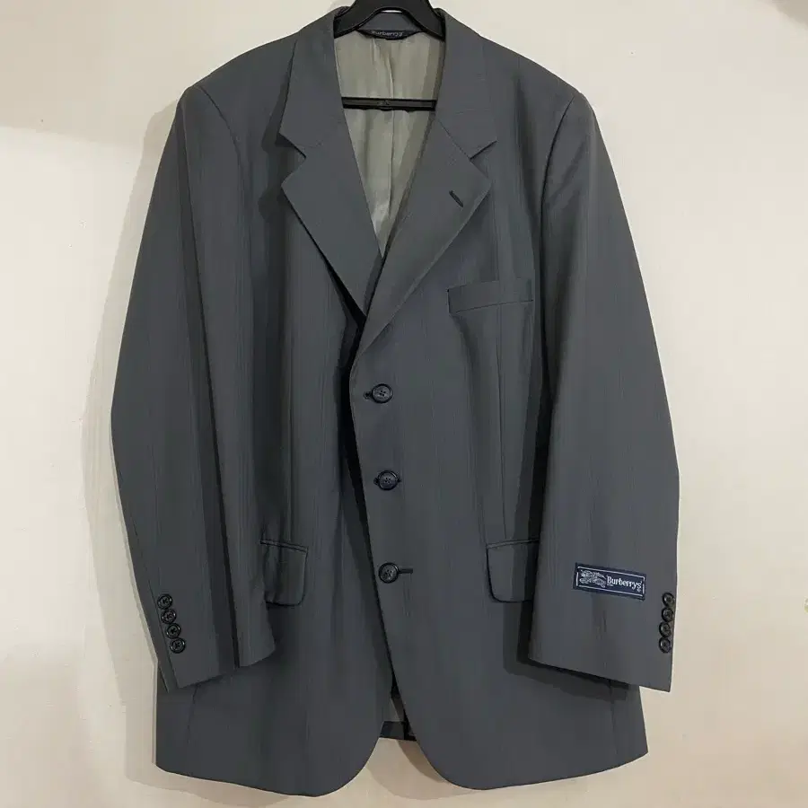 80-90s 버버리 Made in USA 퓨어 울 블레이저 자켓