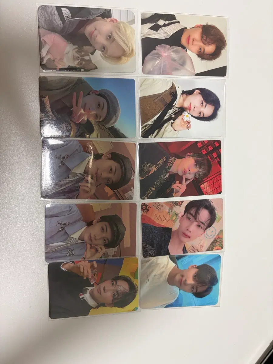 세븐틴 정한 윤정한 포카 일괄판매
