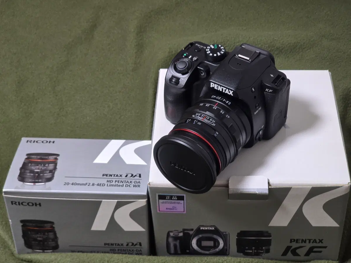 펜탁스kf + 2040 리밋렌즈