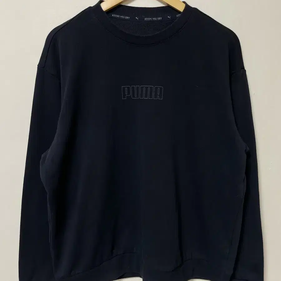 110 PUMA 푸마 스판 루즈핏 스웻 맨투맨 정품