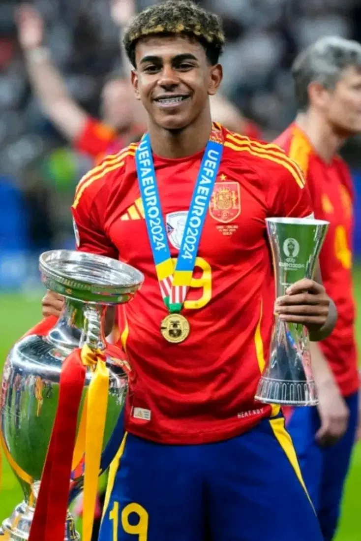 아디다스 정품 어센틱 스페인 축구 국가대표팀 유로우승 유니폼 져지