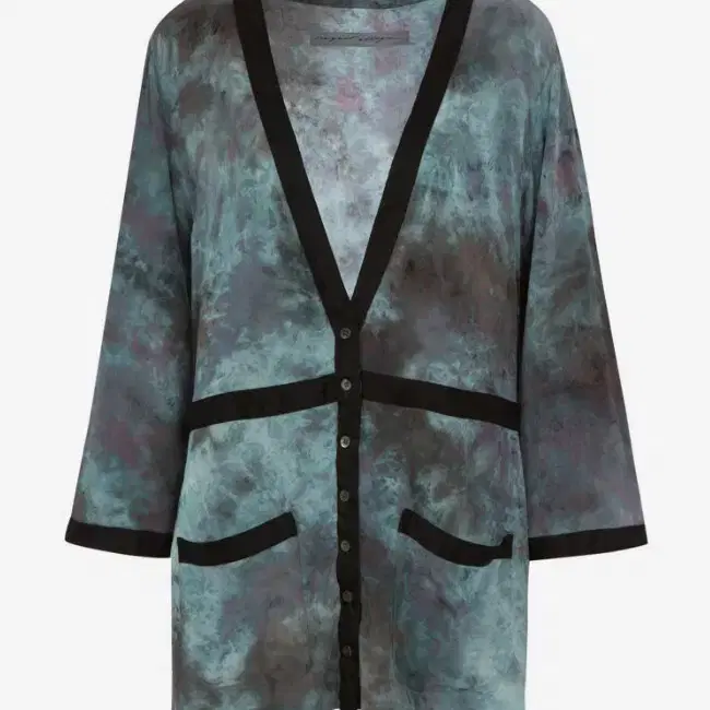 Raquel Allegra silk SMOKING ROBE