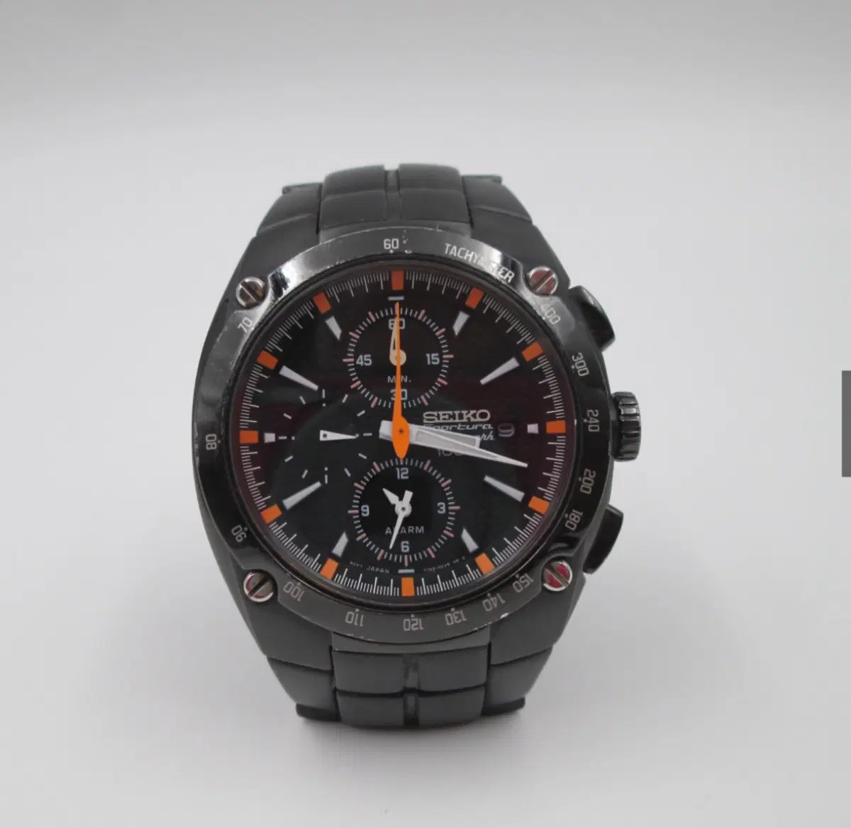 SEIKO sportura 블랙 메탈 세이코 스포츄라