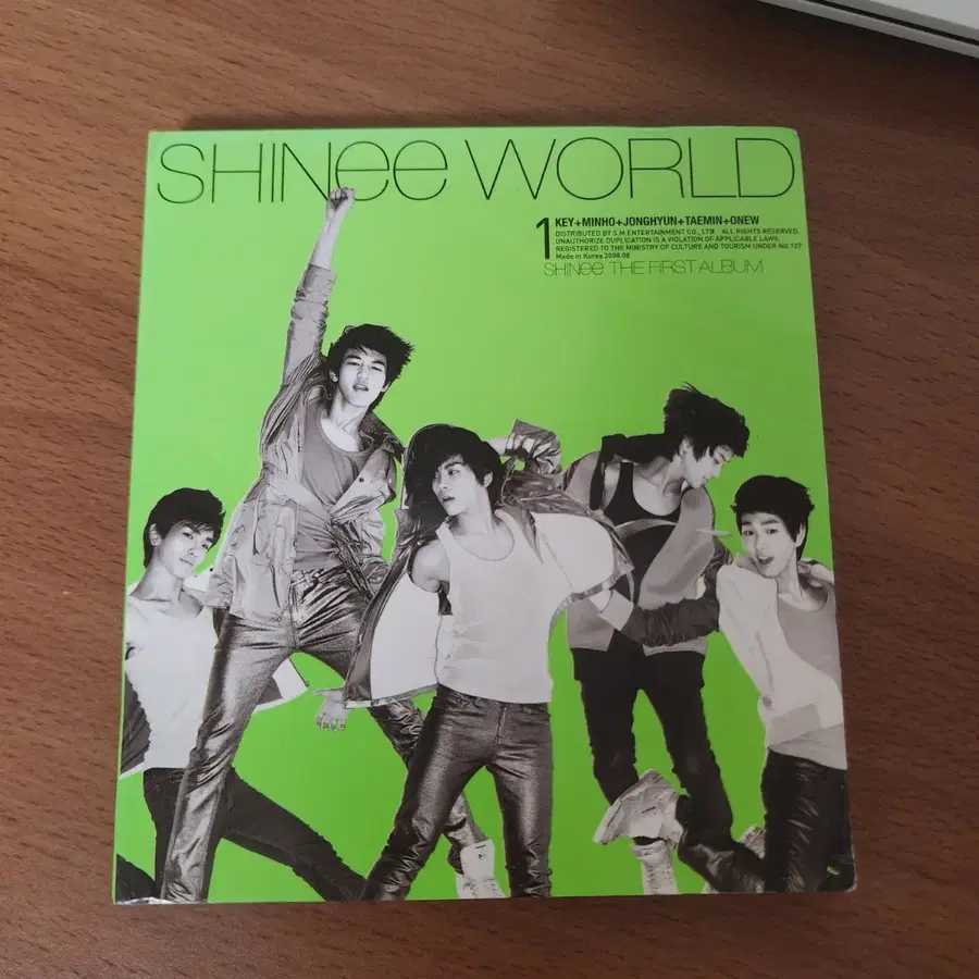 샤이니 SHINee WORLD 1집 정규앨범 산소같은너 앨범 네온버전