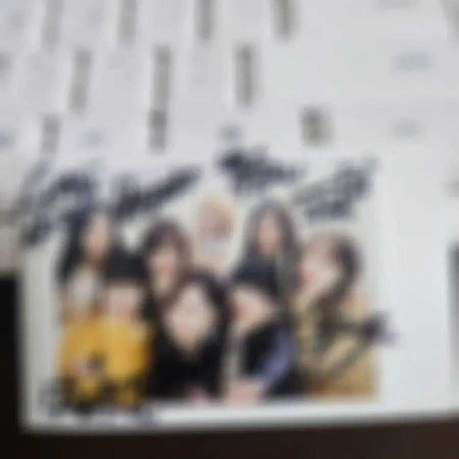 유니티 8명 단체 싸인 폴라
