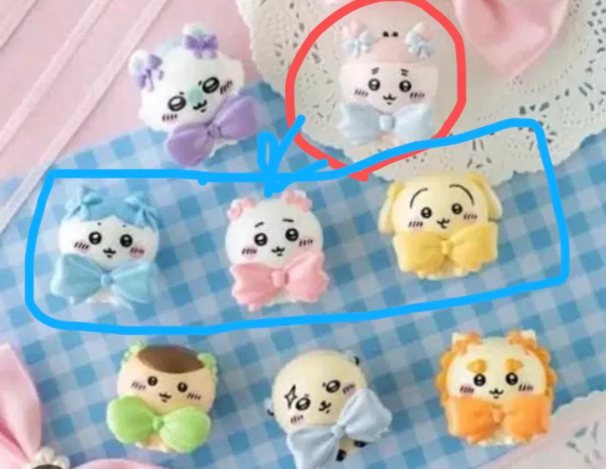 치이카와 리본 배쓰밤 교환