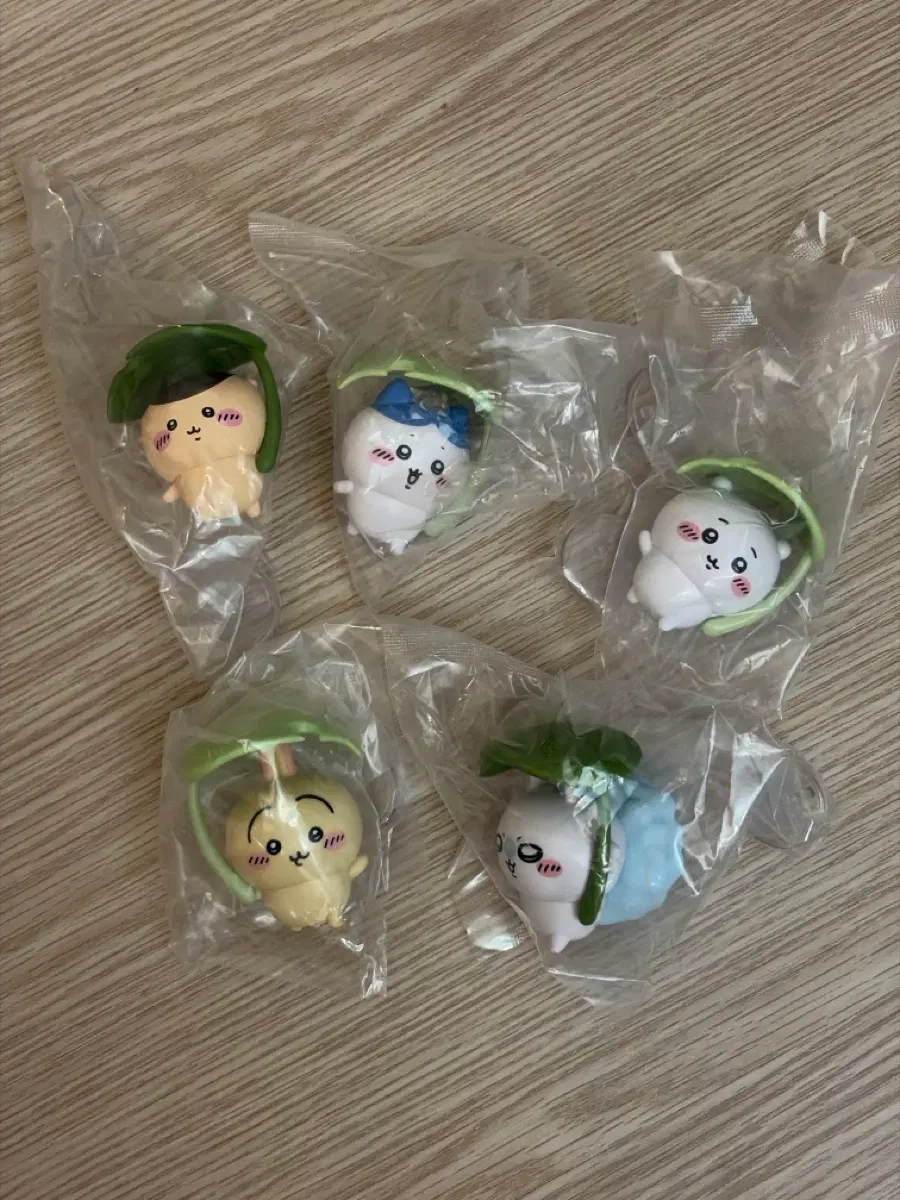 먼작귀 치이카와 우산피규어 풀세트 일괄