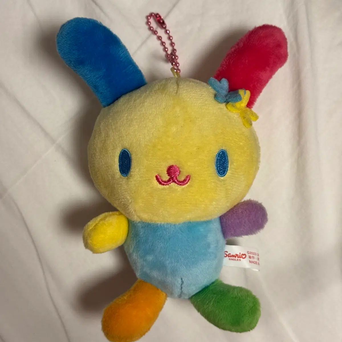 산리오 우사하나 인형 마스코트 키링