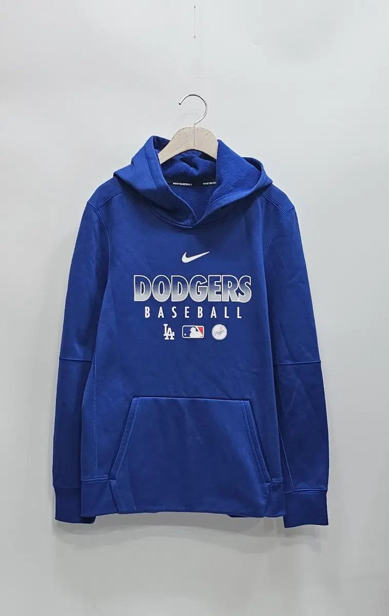 나이키 MLB LA 다저스 주니어 플리스 풀오버 후드티 / 아동 160~170 블루