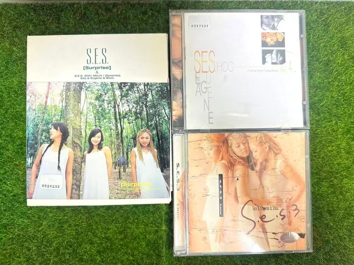 SES 3집 4집 Surprise 3장일괄 개봉CD