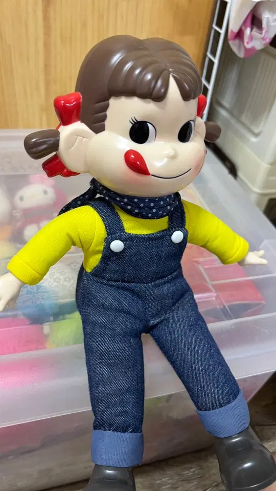 빈티지 페코짱 인형