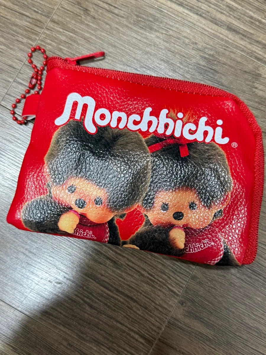 몬치치 지갑 가챠 레드