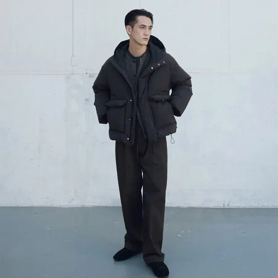 어나더오피스 2nd goose down parka 퓨터 2 사이즈 팝니다
