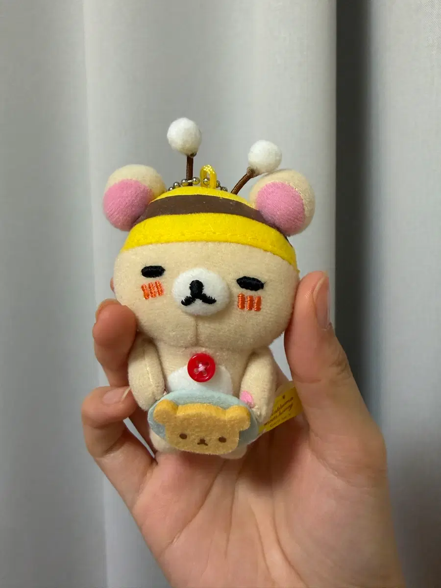 코리락쿠마 고전 똥사이즈 꿀벌 인형