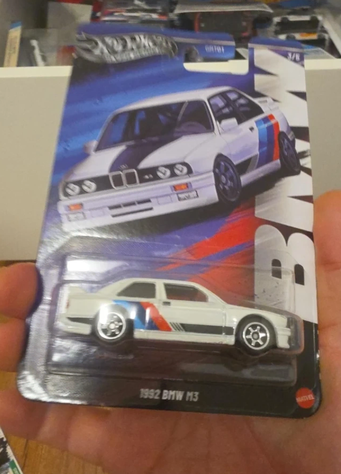 (미개봉)핫휠 1992 BMW M3 실버 시리즈