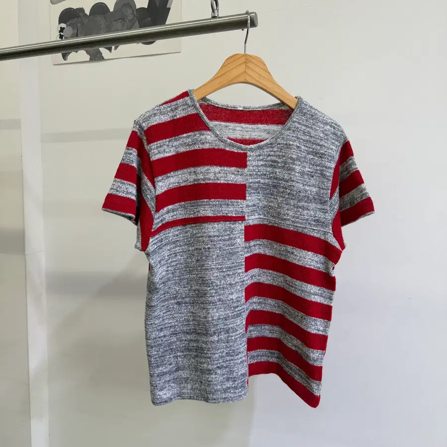 VINTAGE (Made in Japan) 반팔 니트