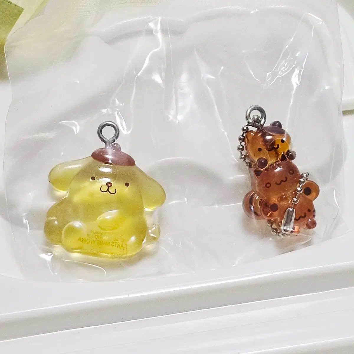 산리오 나카요시 드롭 참 폼폼푸린