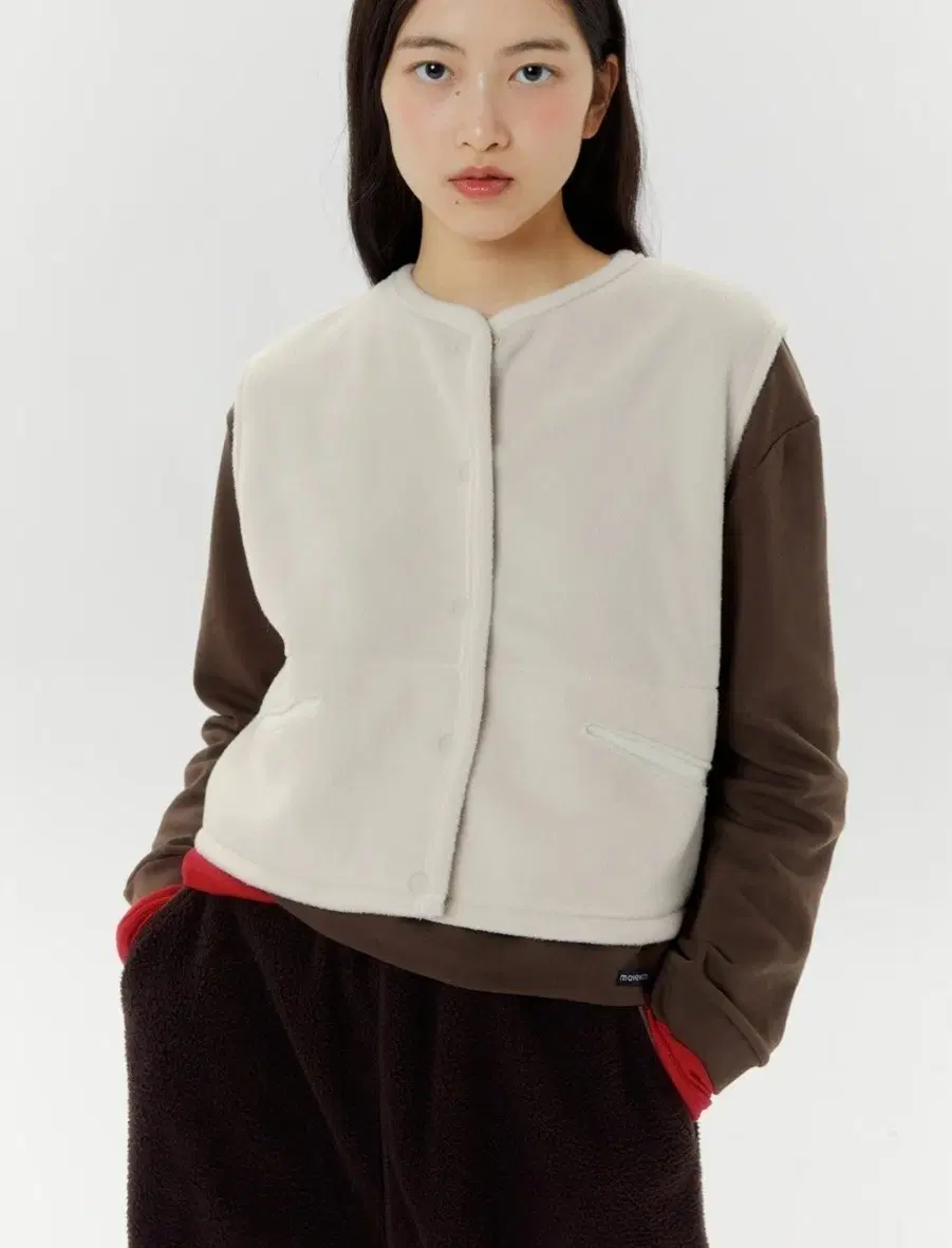 무브웜 Fleece Pocket Vest