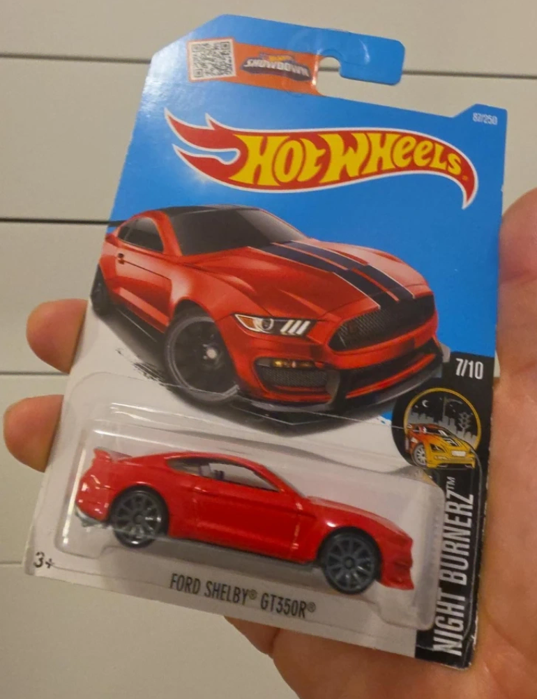 (미개봉)핫휠 포드 쉘비 GT350R 나이트버너즈