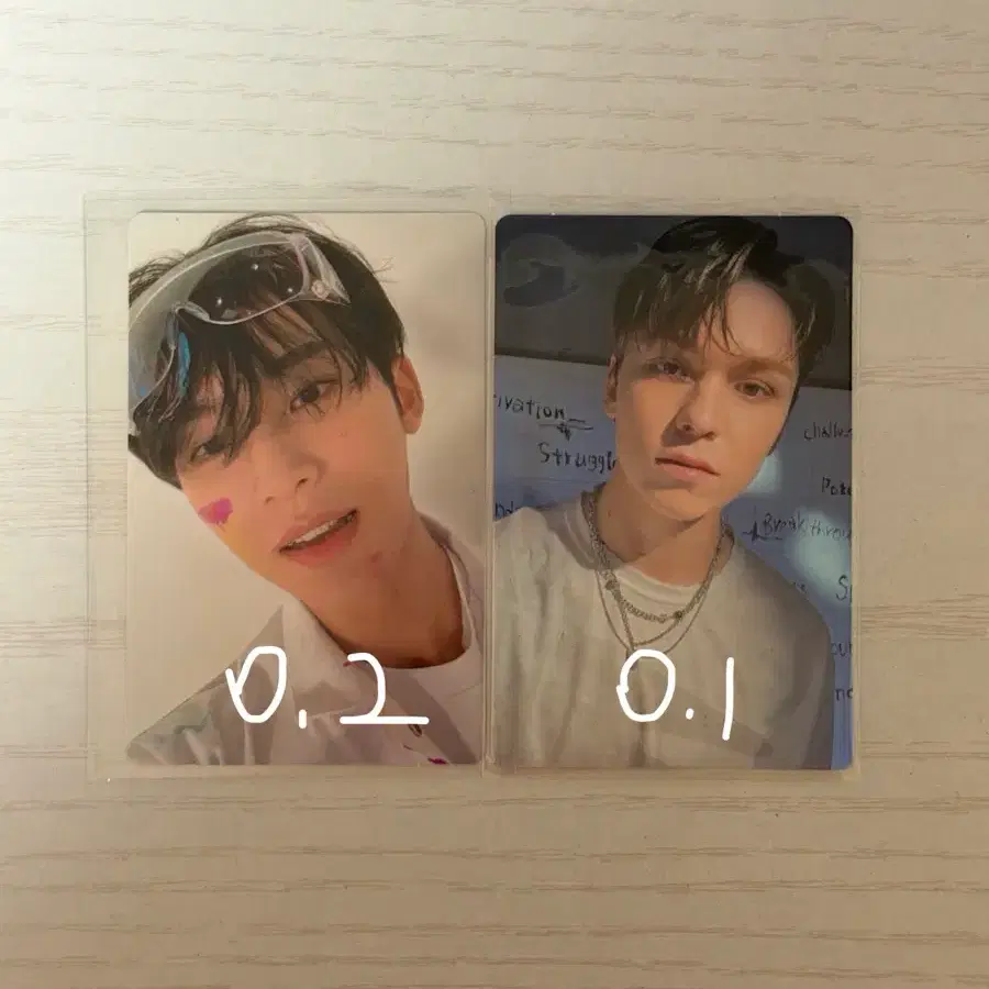 세븐틴 페더썬 캐럿반 민규 버논 포카
