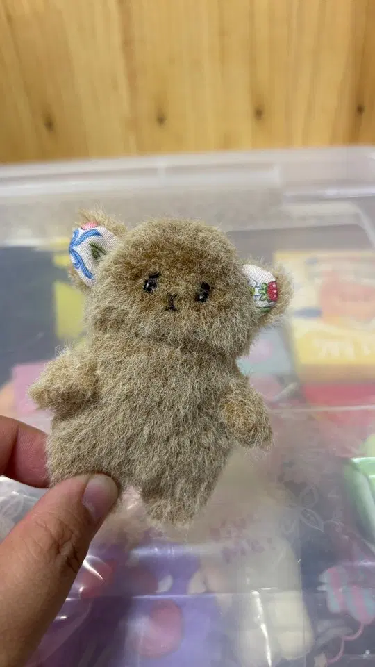핸드메이드 곰 인형