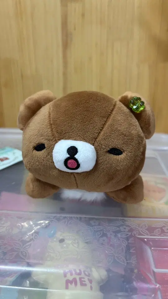 산엑스 리락쿠마 코구마 쿠마큥데이즈 클로버 인형