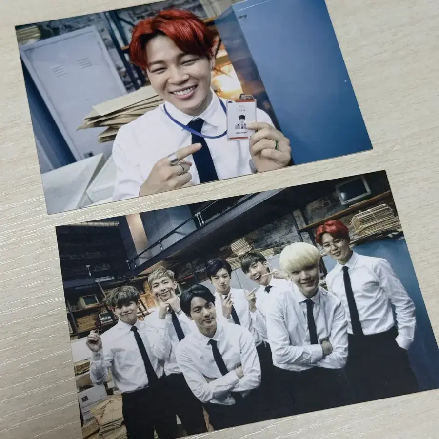 BTS 방탄소년단 쩔어 공방 포카 (지민, 단체)