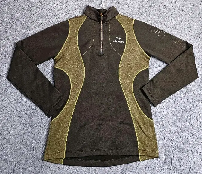 (J2)EIDER 집업 티셔츠 브라운 골드 XS