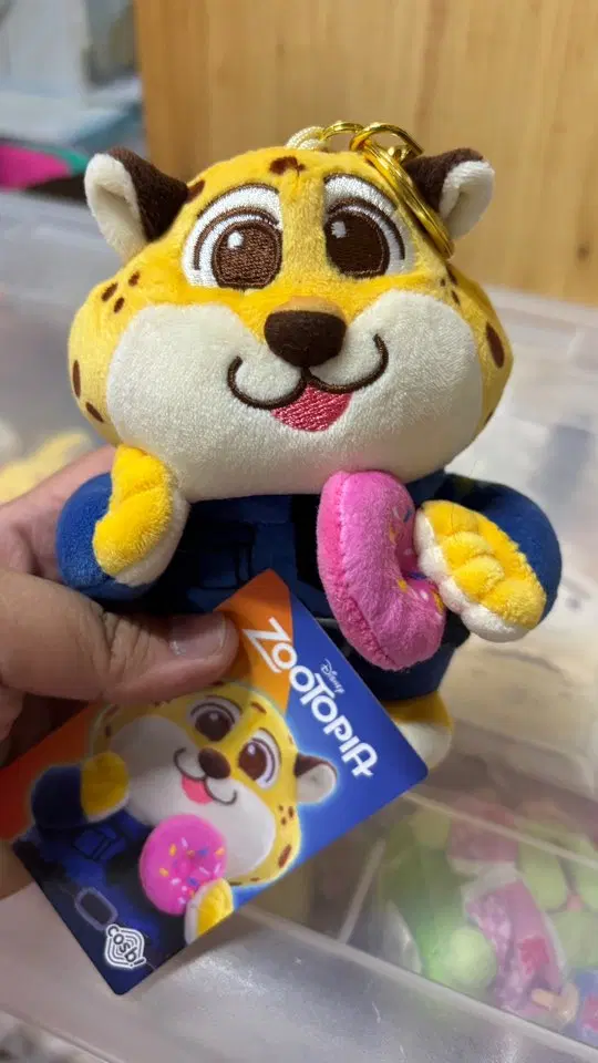 디즈니 주토피아 클로하우저 인형 키링