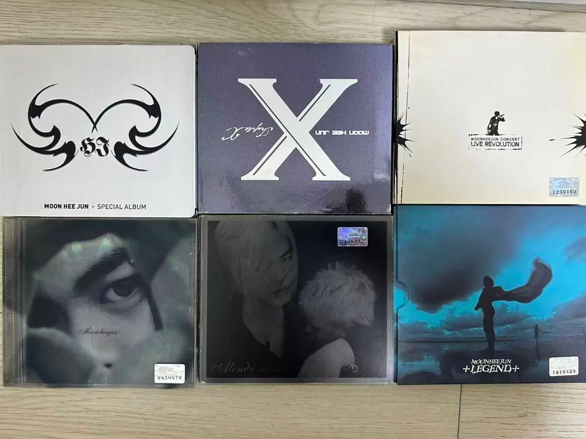문희준 CD 앨범 6종 세트 일괄판매