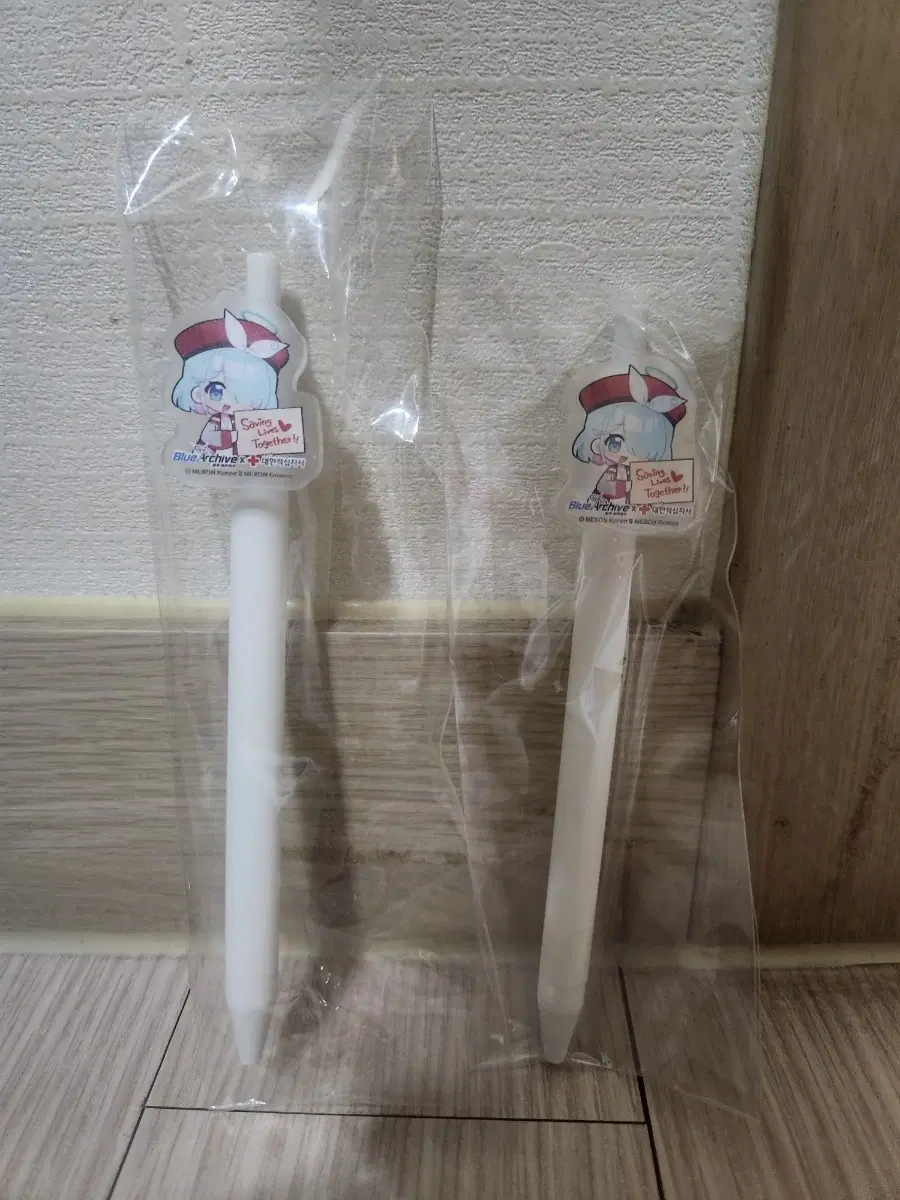 블루아카이브 대한적십자사 콜라보 아로나 볼펜