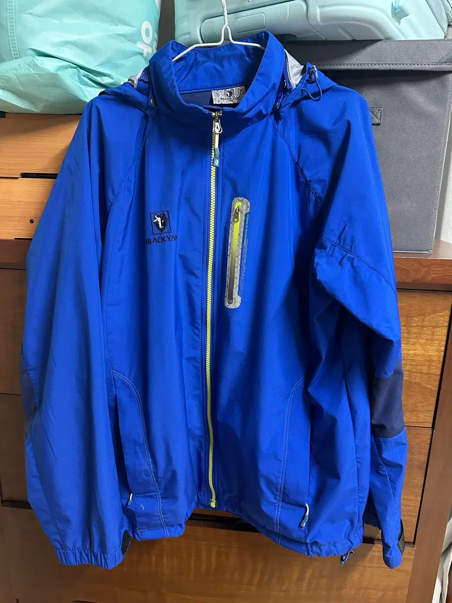블랙야크 바람막이 점퍼 블루 XL