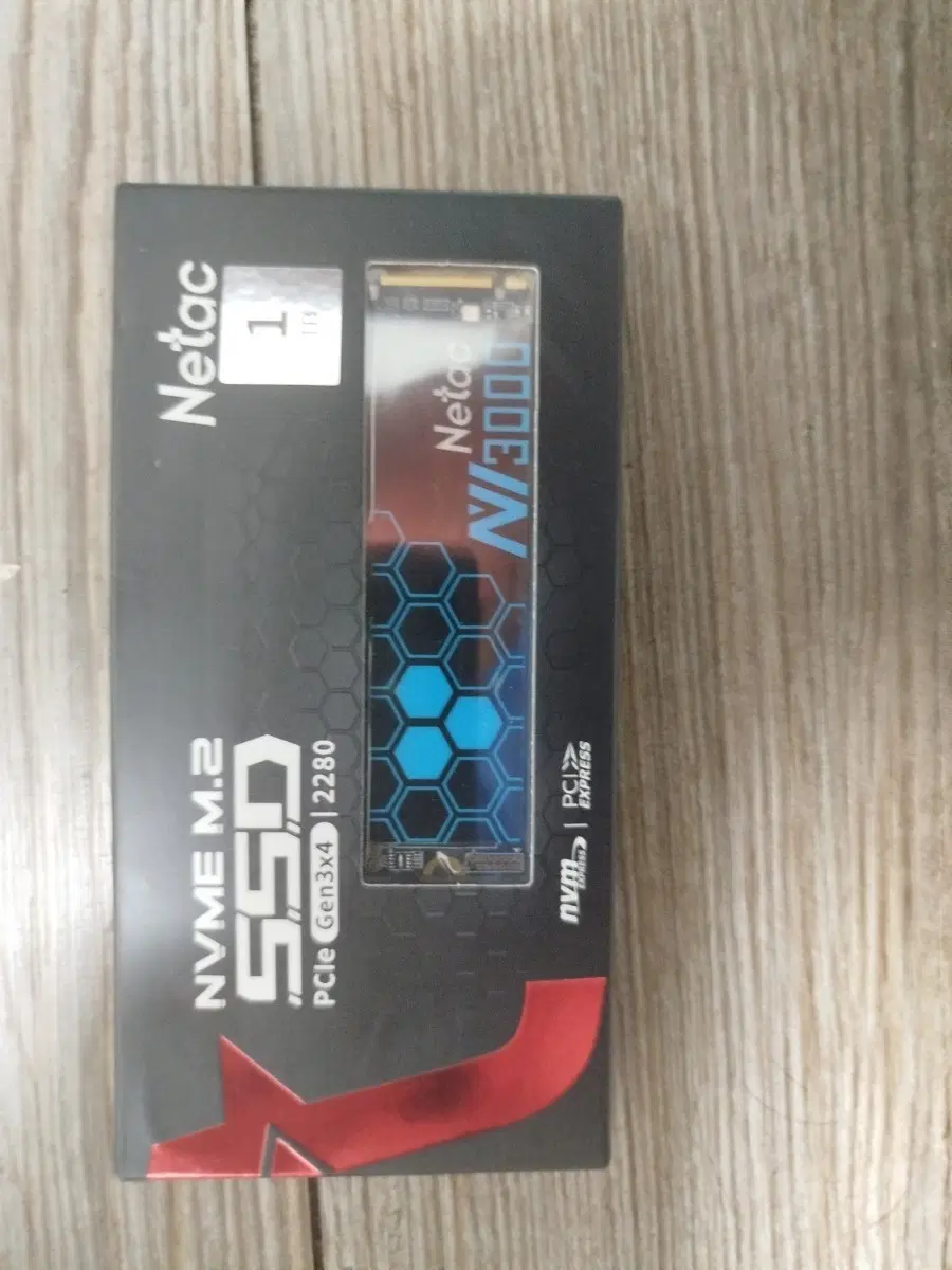 Netac NV3000 NVMe M.2 SSD 1TB 미개봉 새상품 전주시