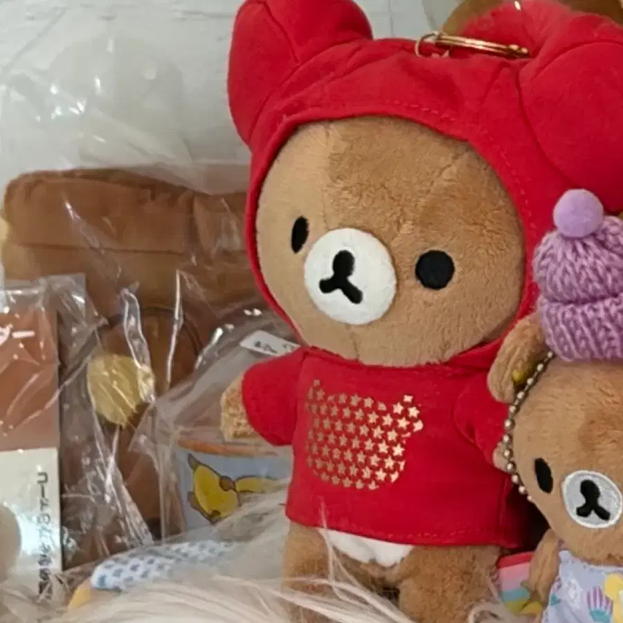 빨간후드 리락쿠마 키링
