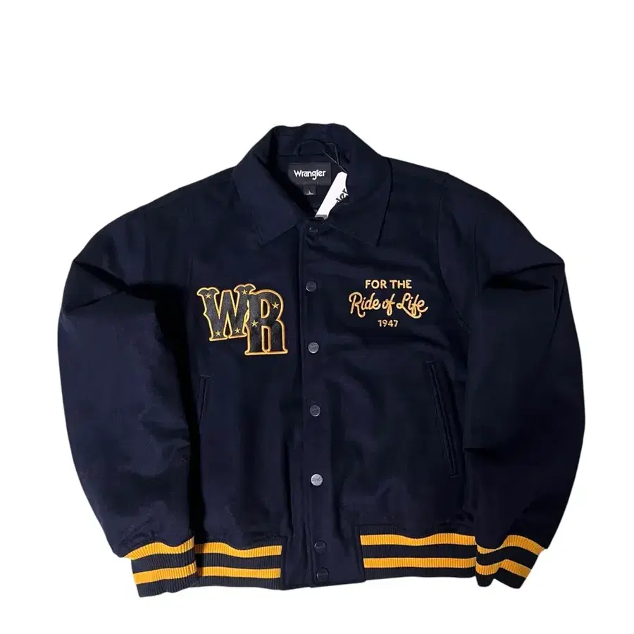 (새상품) 랭글러 Wrangler 레이싱 바시티 재킷
