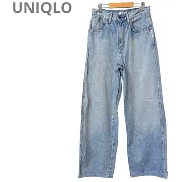 UNIQLO 유니클로 배기진 사이즈 24