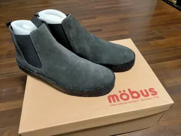 새상품 mobus 스웨이드 부츠 다크 그레이