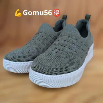 Gomu56 니트 슬립온 스니커즈 LL 사이즈