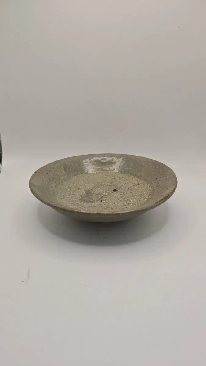 진품 조선초기 분청자 접시