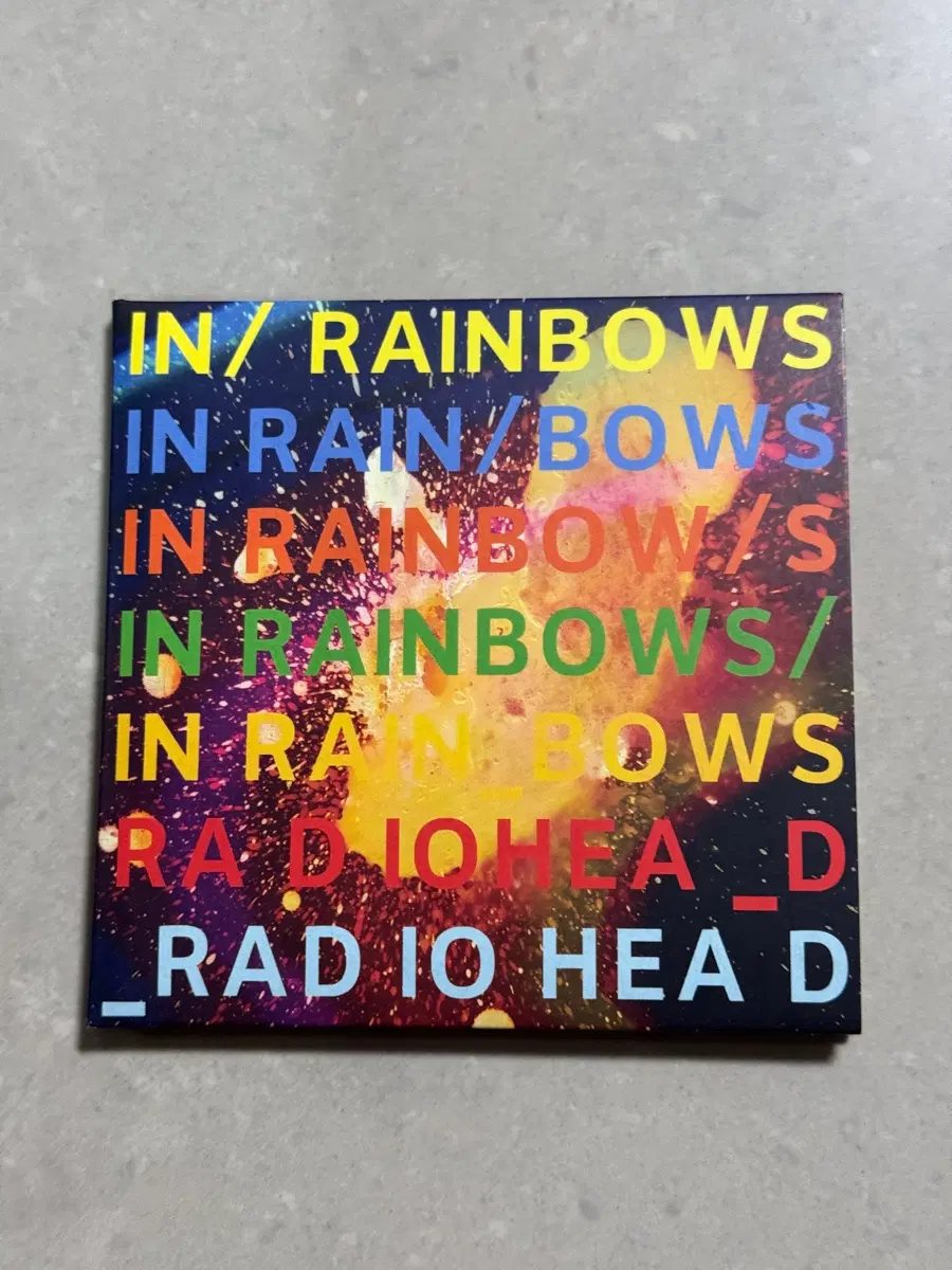 라디오헤드 Radiohead In Rainbows CD