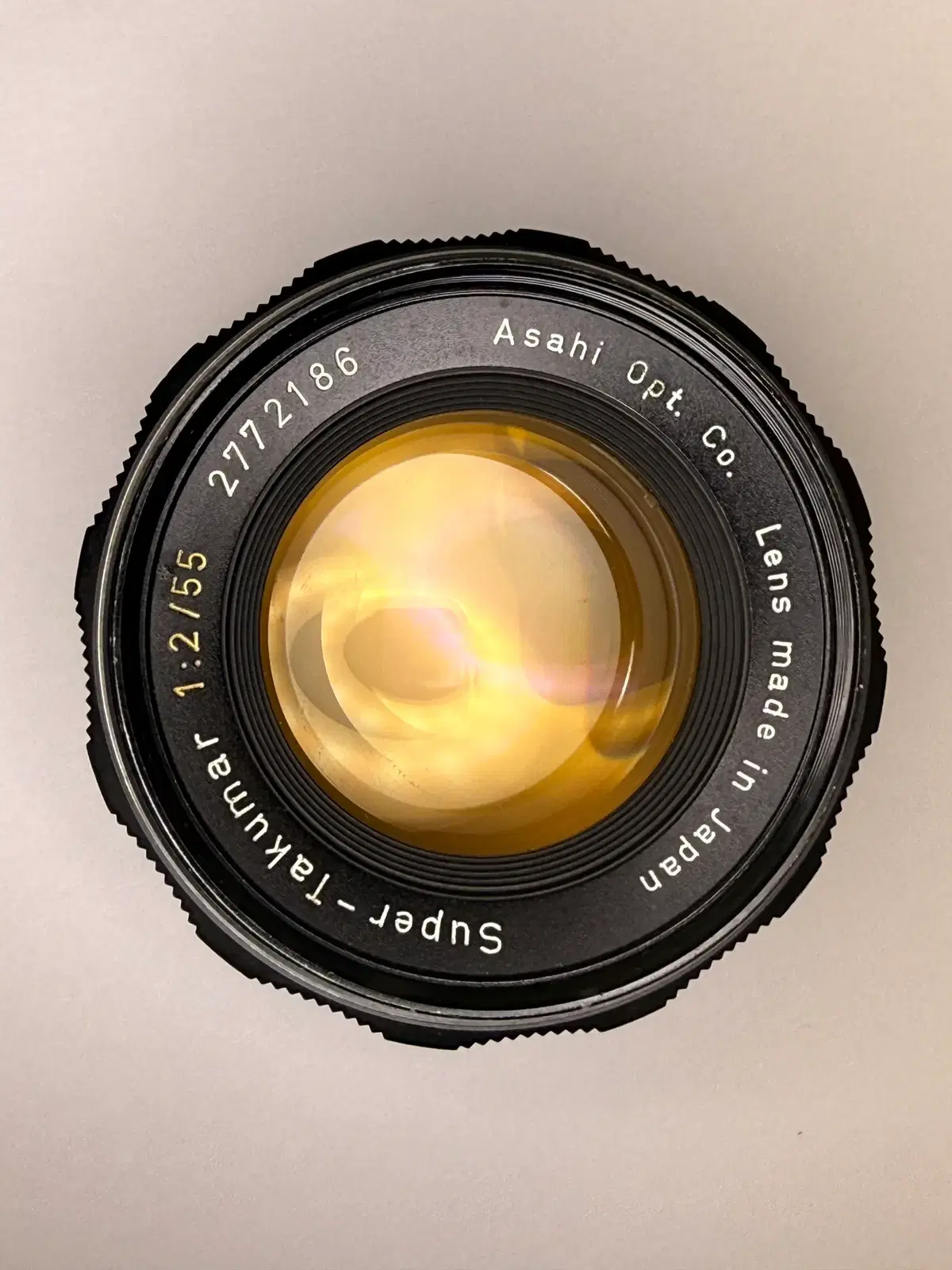 슈퍼 타쿠마 1:2 /55 55mm f2 M42마운트 렌즈